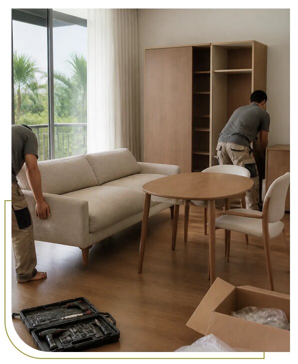 Меблировка квартиры на Пхукете для клиентов из Волжского